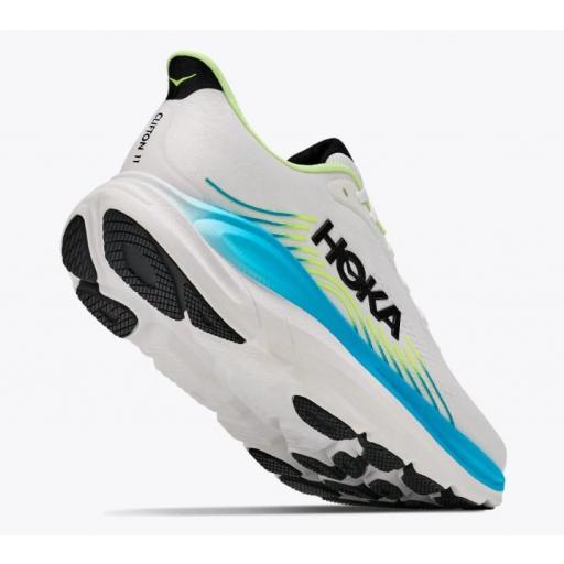 Zapatillas HOKA Clifton 11 Blanco/Azul [2]