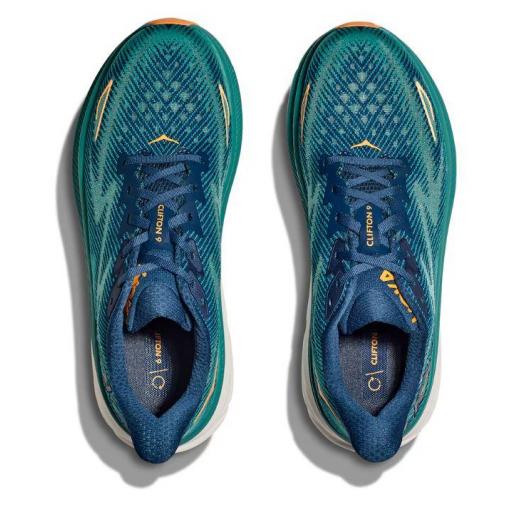 Zapatillas HOKA One One Clifton 9 Azul/Verde [1]