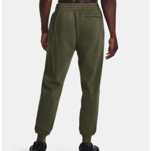 Pantalón Largo Under Armour Rival Fleece Joggers Verde [2]