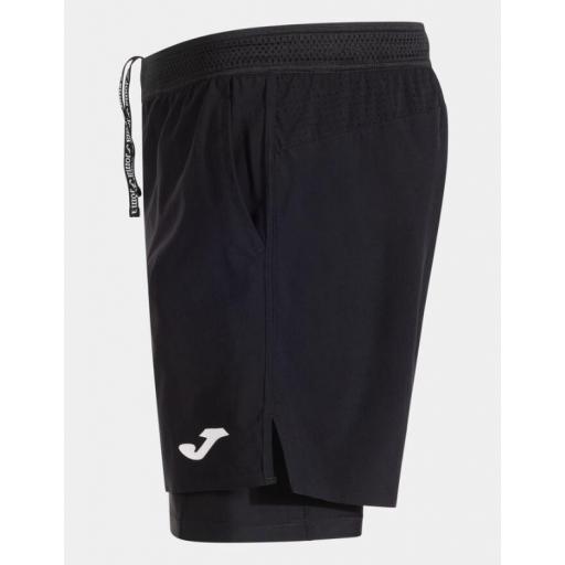 Pantalón Corto con Malla Joma Smash Negro [1]