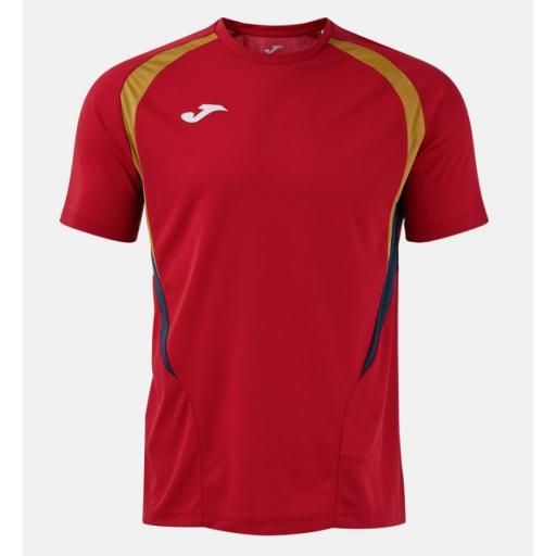 Camiseta Joma Championship 20 Rojo/Amarillo [0]