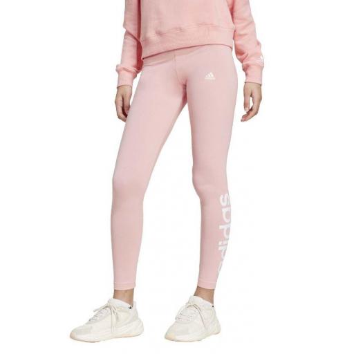 Malla Adidas Linear Legging Algodón Rosa [1]