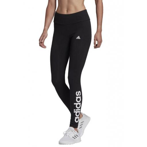 Malla Adidas Linear Legging Algodón Negra [1]