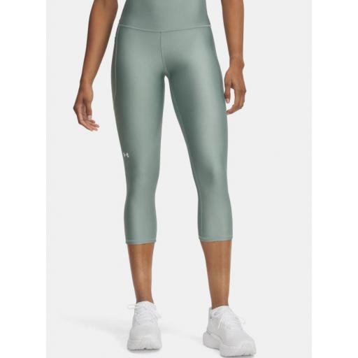 Malla Pirata Under Armour HeatGear Capri Verde