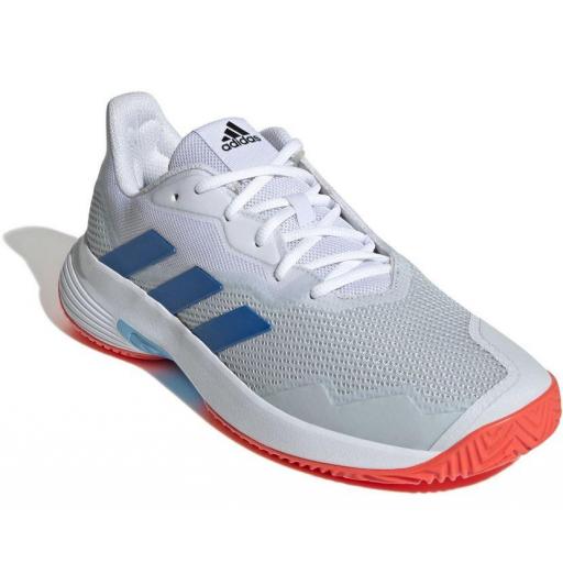 Zapatillas Adidas COURTJAM Control Tenis Padel Gris/Azul [1]