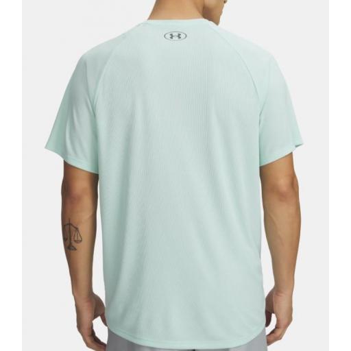 Camiseta Under Armour Tech Textured SS Verde Menta [2]