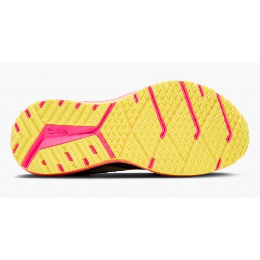 Zapatillas Brooks Revel 7 Negro/Rosa/Amarillo [4]