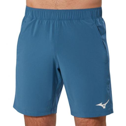 Pantalón Corto Mizuno 8 In Flex Short Azul [1]
