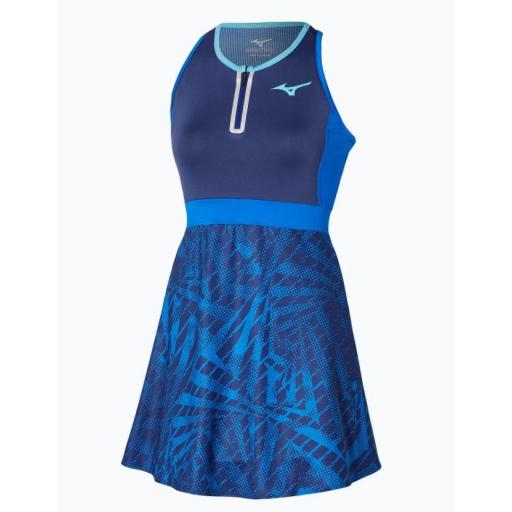 Vestido Mizuno Mugen Dress Azul Marino/Celeste