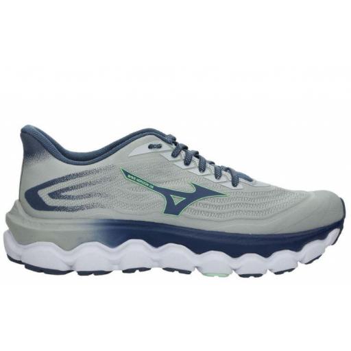 Zapatillas Mizuno Wave Horizon 8 Gris/Azul