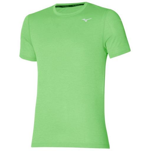 Camiseta Mizuno Impulse Core Tee Verde [0]