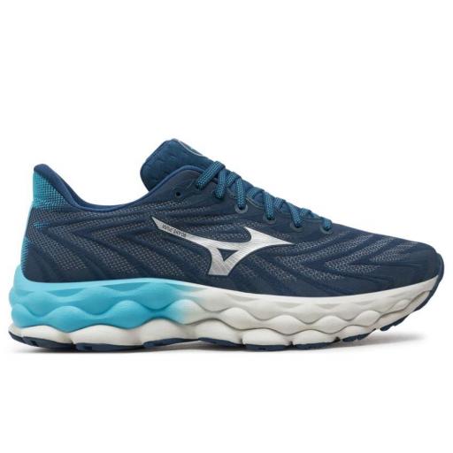 Zapatillas Mizuno Wave Sky 8 Azul Marino