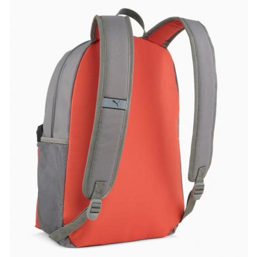 Mochila Puma Phase CB Azul/Verde Gris/Rojo [3]