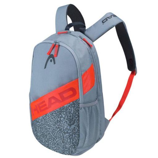 Mochila HEAD Elite Backpack Padel/Tenis Gris/Rojo