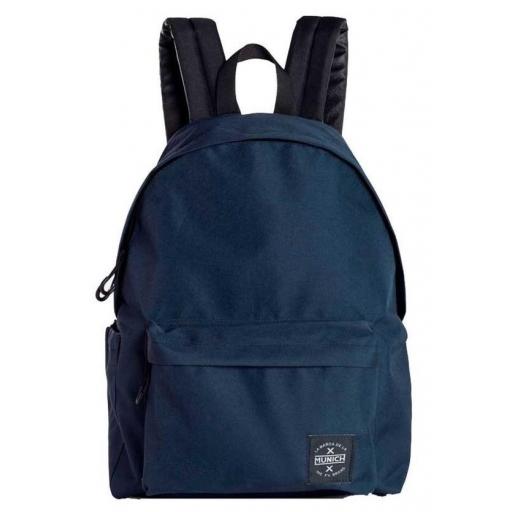 Mochila Munich Basics Backpack BTS Negro/Khaki/Azul [1]