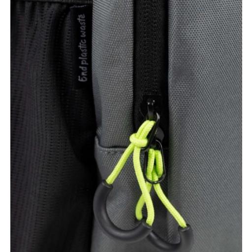 Mochila Munich Backpack Slim Gris/Verde [2]