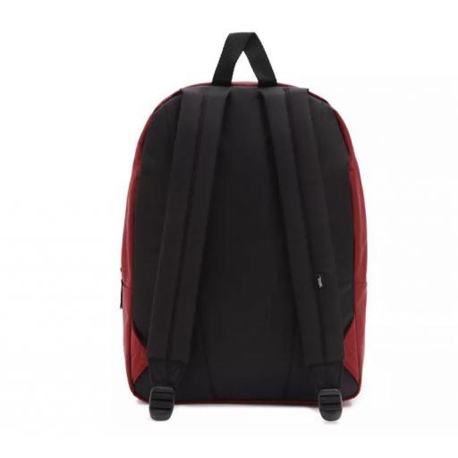 Mochila Vans Realm Backpack Rojo Granate [3]