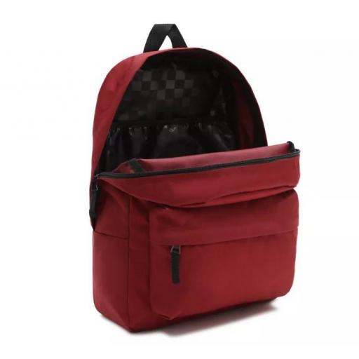 Mochila Vans Realm Backpack Rojo Granate [1]