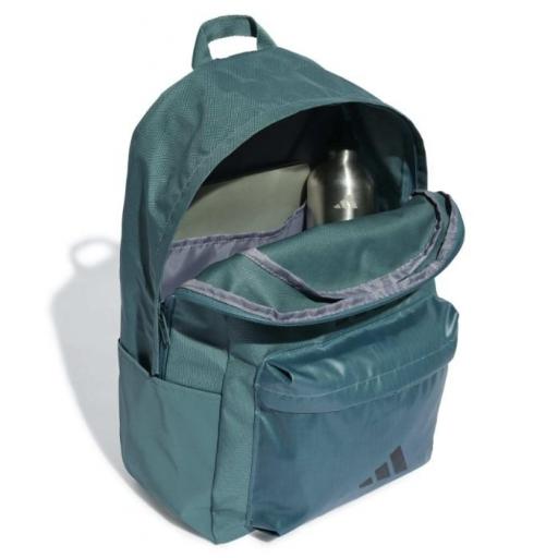 Mochila Adidas Classic Bars 3S Verde Teal [1]
