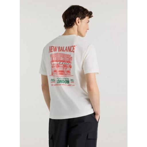 Camiseta New Balance Grab a Bite Tokyo Blanco [2]