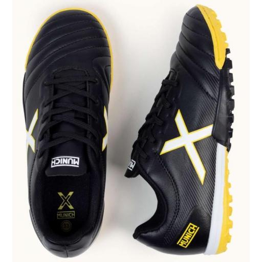 Bota Fútbol Munich Arenga Kid Turf 10 Negro [2]
