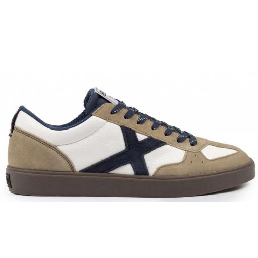 Zapatillas Munich Break 45 Blanco/Marrón/Azul Marino [0]