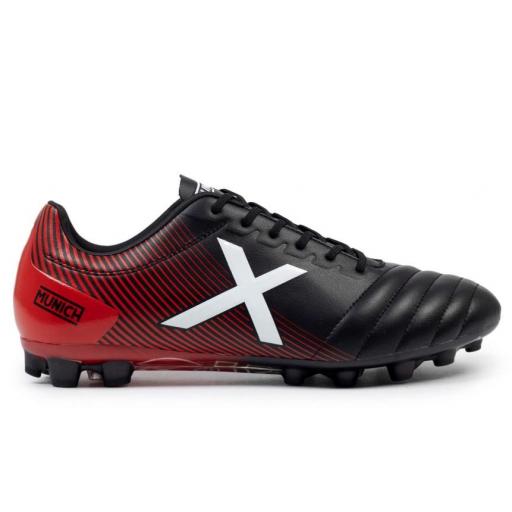 Bota Fútbol Munich Arenga 315 AG Negro/Rojo [0]