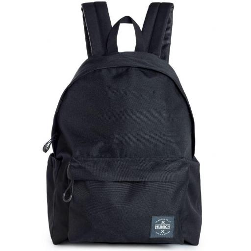 Mochila Munich Basics Backpack BTS Negro/Khaki/Azul Marino