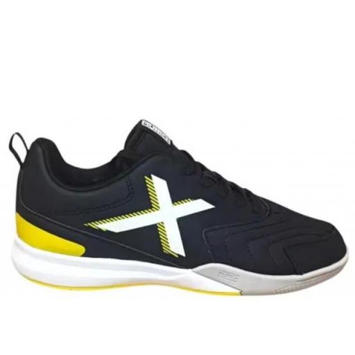 Zapatillas Fútbol Sala Munich Rondito Kid 13 Negras