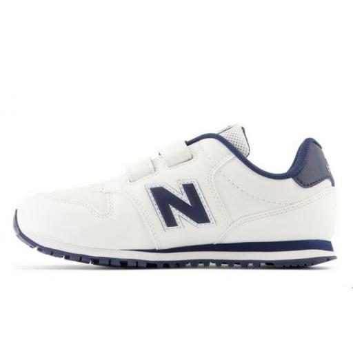 Zapatillas New Balance 500 Niños Velcro Blanco/Marino [1]