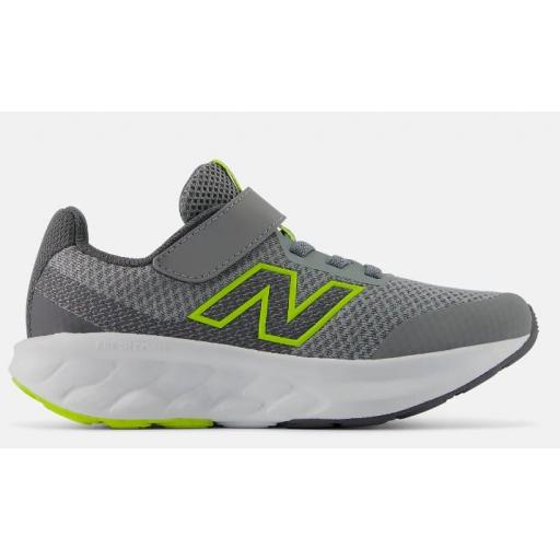 Zapatillas New Balance 520 Velcro Gris/Lima [0]