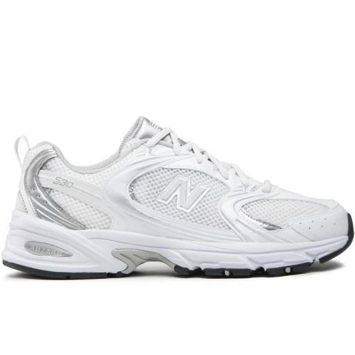 Zapatillas New Balance 530 Blanco/Plata