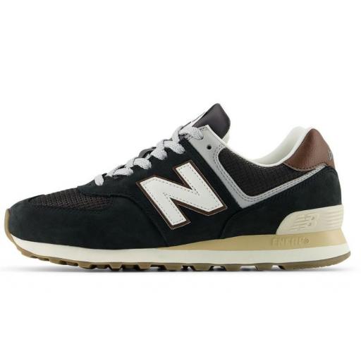 Zapatillas New Balance 574 Negro/Marrón [1]