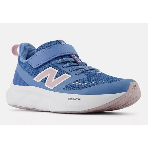 Zapatillas New Balance Fresh Foam 625 Velcro Azul/Rosa [1]