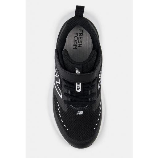 Zapatillas New Balance Fresh Foam 625 Velcro Negro/Blanco [2]