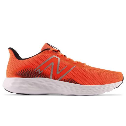Zapatillas New Balance 411v3 Naranja Fluor