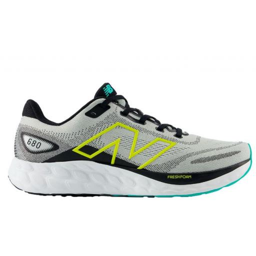 Zapatillas New Balance 680 v8 Gris/Amarillo [0]