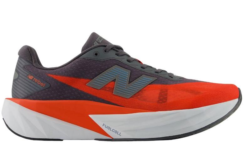 Zapatillas New Balance FuelCell Rebel v5 Gris/Rojo