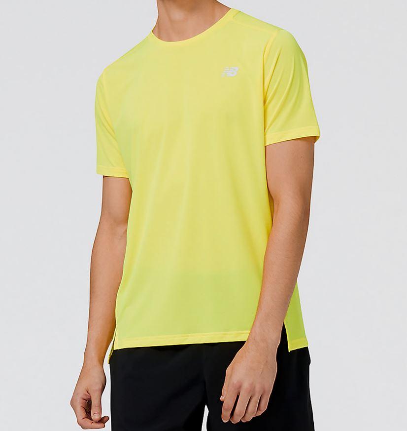 Camiseta New Balance Accelerate SS Amarilla