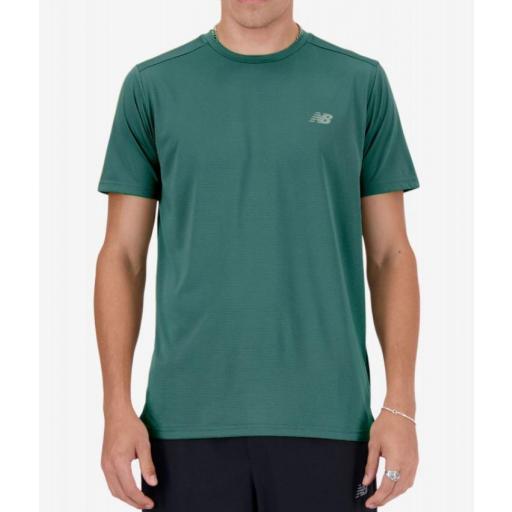 Camiseta New Balance Sport Essentials Verde [0]