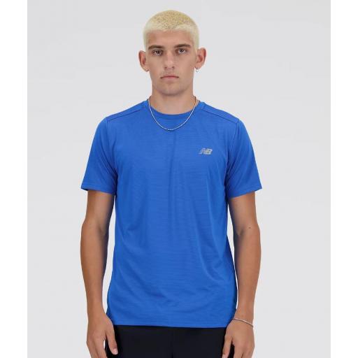 Camiseta New Balance Sport Essentials T-Shirt Azul [1]