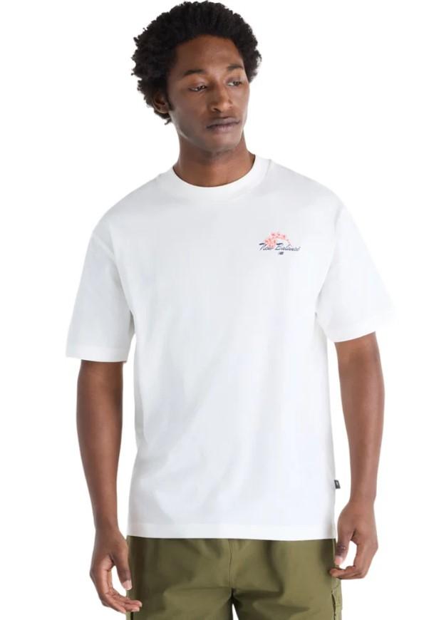 Camiseta New Balance Grab a Bite Tokyo Blanco