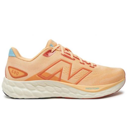 Zapatillas New Balance 680 v8 Mujer Naranja [0]