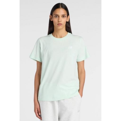 Camiseta New Balance Sport Essentials Algodón Verde [0]
