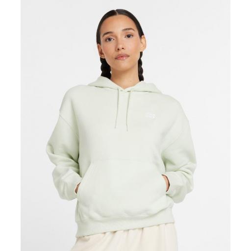 Sudadera New Balance Sport Essentials Fleece Hoodie Verde [0]