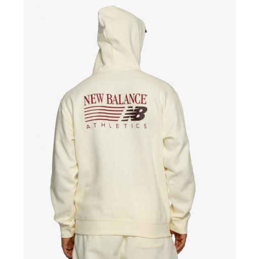 Sudadera New Balance Reimagined Graphic Beige [2]