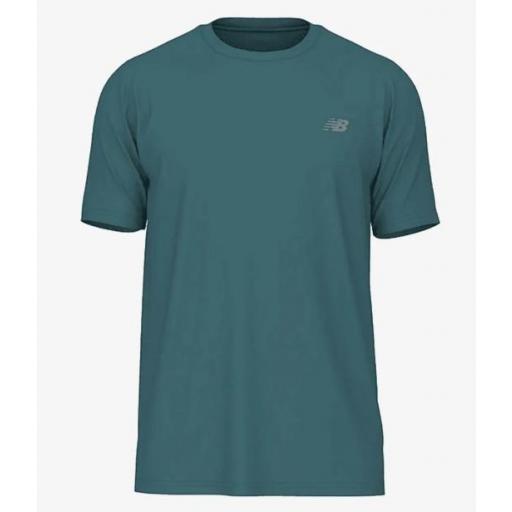 Camiseta New Balance Sport Essentials Verde Petróleo [0]