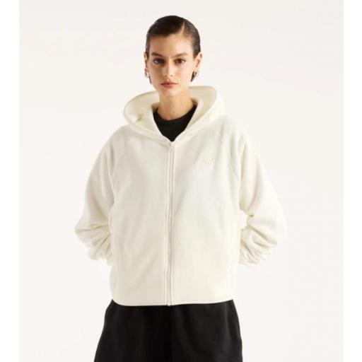 Sudadera New Balance Textured FL Blanco Hueso [0]