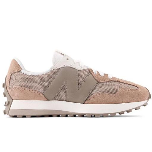 Zapatillas New Balance 327 Marrón/Blanco [0]