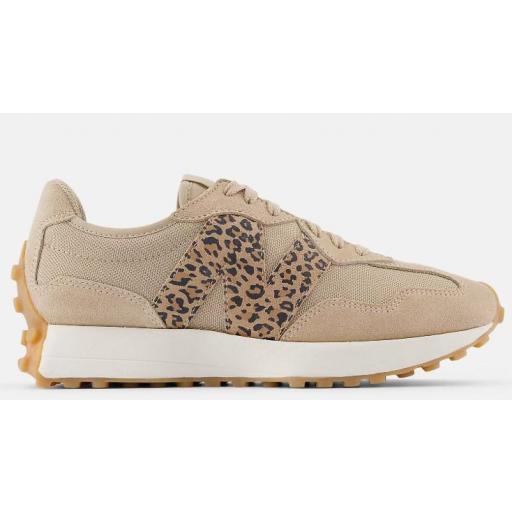 Zapatillas New Balance 327 Marrón/Animal Print [0]
